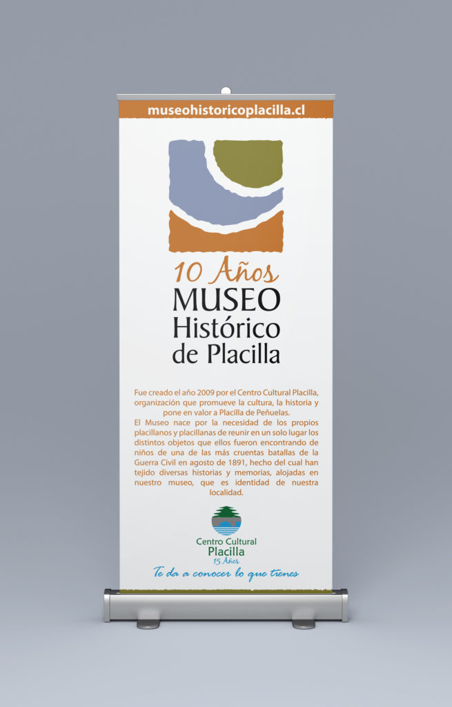 pendon museo historico de placilla diseño michal contreras cortes